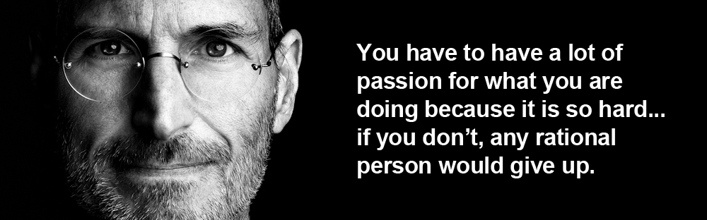 Steve Jobs - Passion with belief